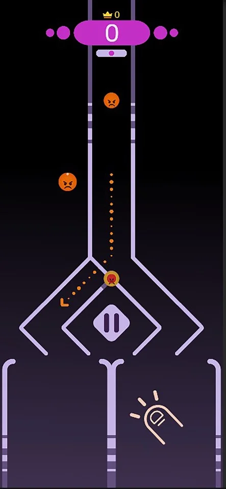 Angrfy gameplay screen